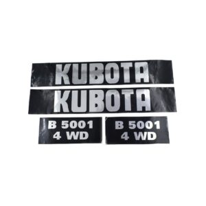 Sticker set Kubota B5001