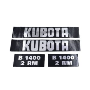 Sticker set Kubota B1400