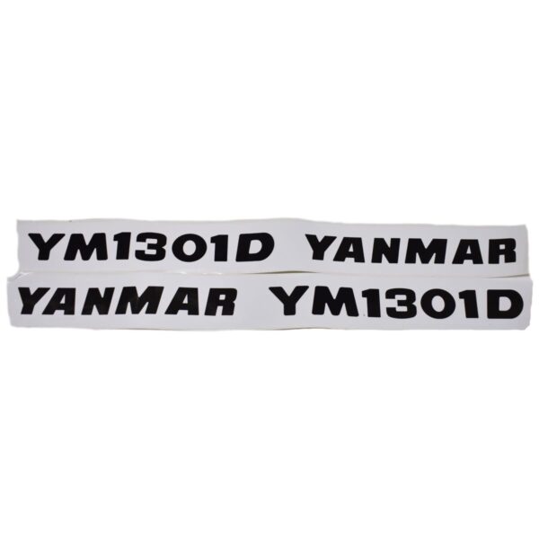 Sticker set Yanmar YM1301D motorkapstickers stickerset zelfkleverset spatbordstickers spatbordstickerset motorkapstickerset