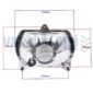 1019-2841-000 1019-2841-00-0 10192841000 Koplamp Mitsubishi MT1800 MT1801 MT2000 MT2001 MTE1800 MTE2000 koplamp koplichten verstraler MT1800D MT1801D MT2000D MT2001D MTE1800D MTE2000D