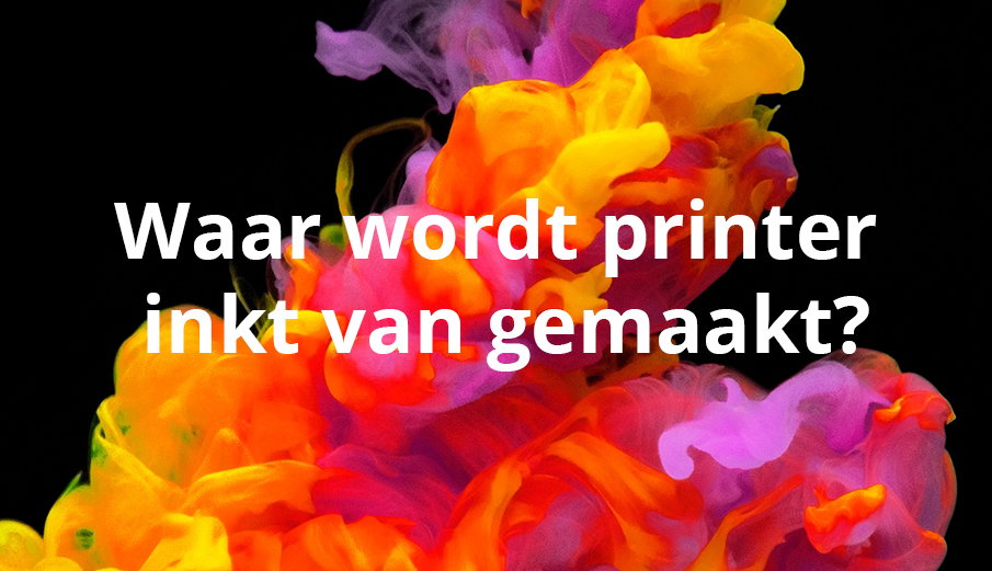 Waar wordt printer inkt van gemaakt?