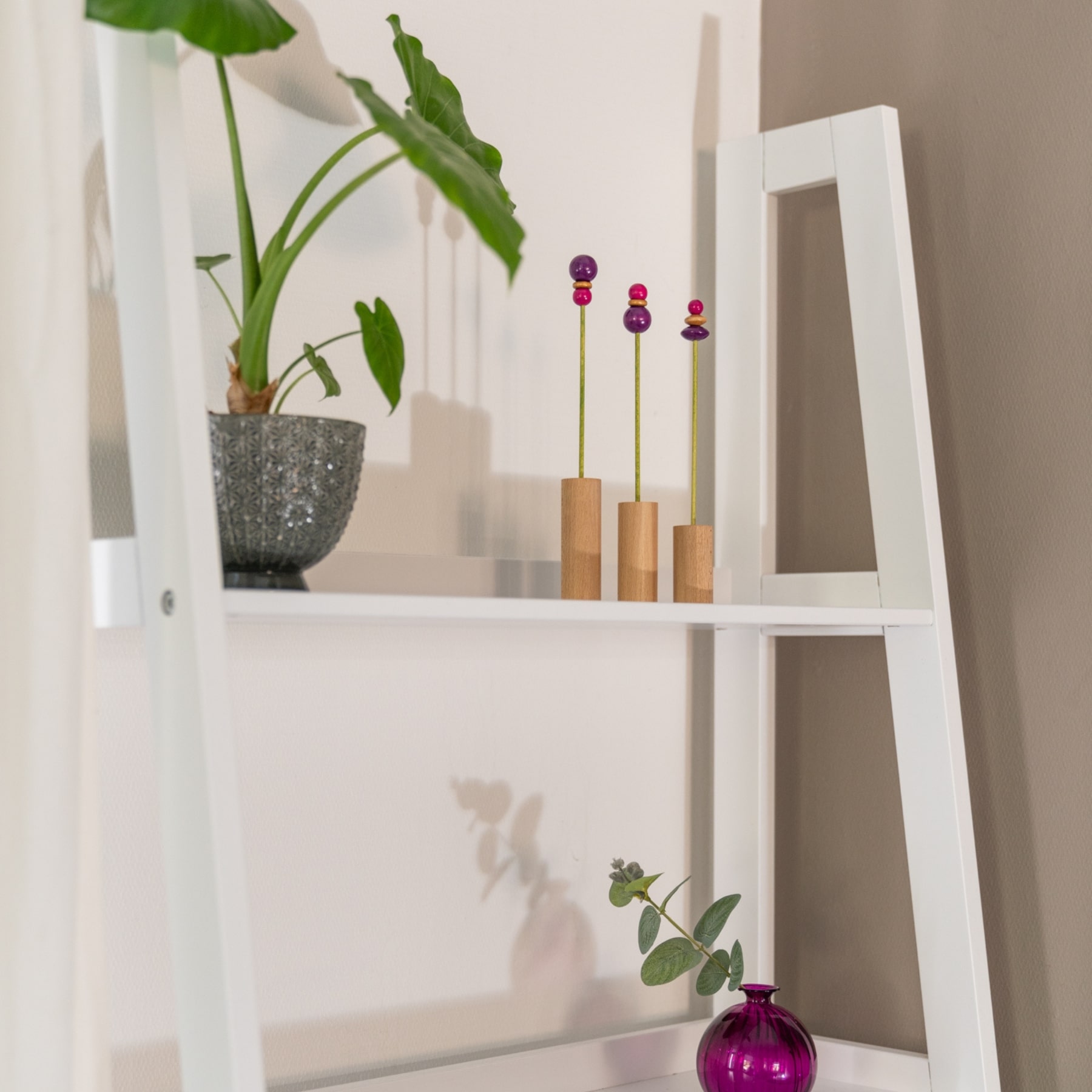 bloemetjes - Paars Fuchsia Trio - Afbeelding 3