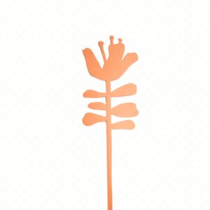 Althea oranje houten bloem - prachtig cadeau houten boeket - xposies